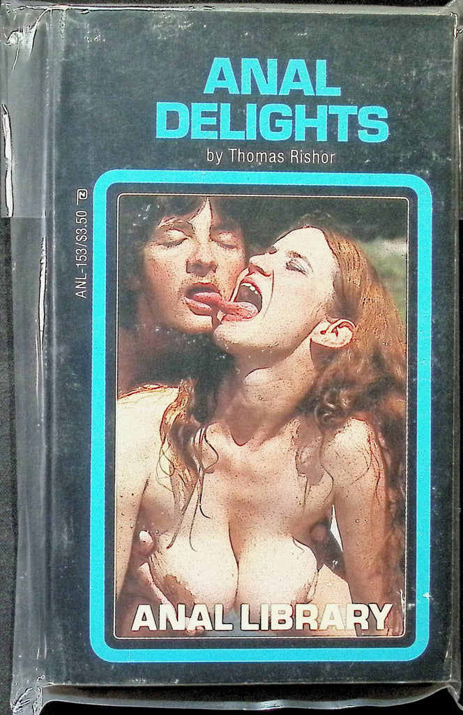 Anal Delights by Thomas Rishor ANL-153 1980s Anal Library Adult Paperback Novel -112024AMP