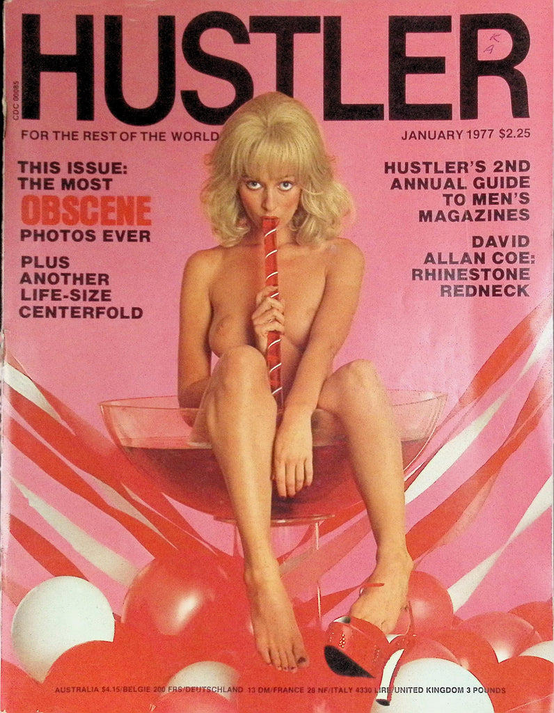 Hustler Magazine January 1977 This Issue The Most Obscene Photos Ever  102426LLP