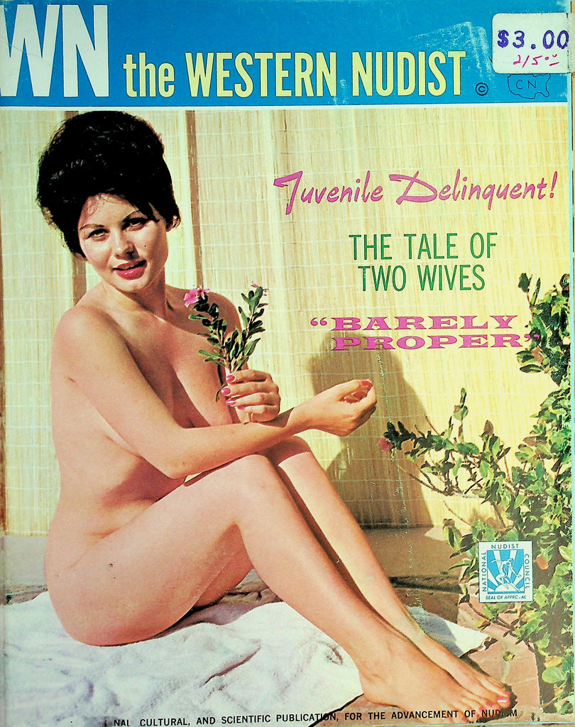 The Western Nudist Magazine  The Tale Of Two Wives / "Barely Proper" VOL.1 #7 1960'S  1960's 081926lmp2-GSC