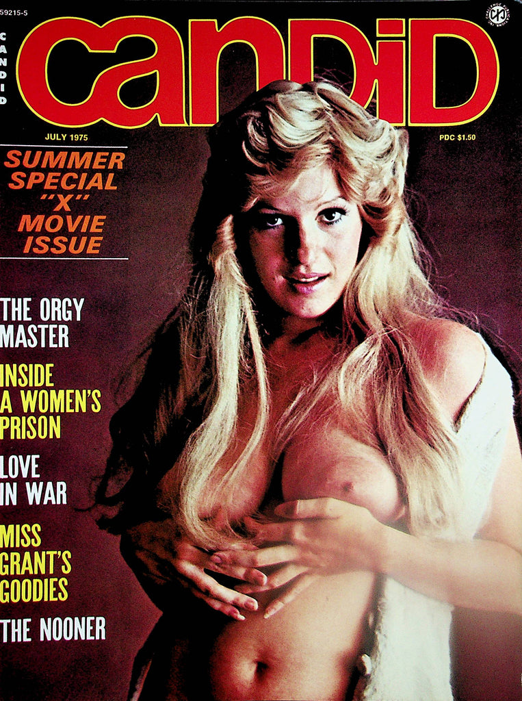 Candid Busty Magazine  Covergirl / Centerfold Girl Jolene July 1975   040925lm-p