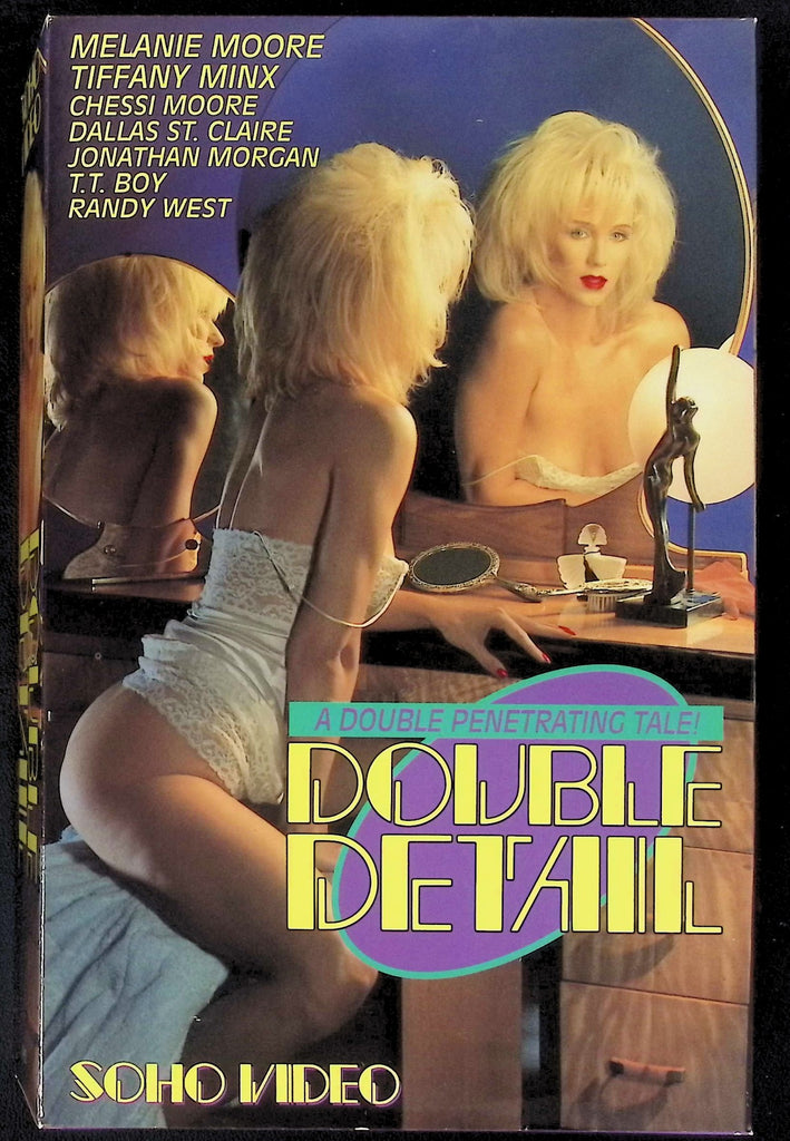 Double Detail ft. Melanie Moore, Tiffany Minx, Chessi Moore Adult VHS Soho Video 101725AKVHS2
