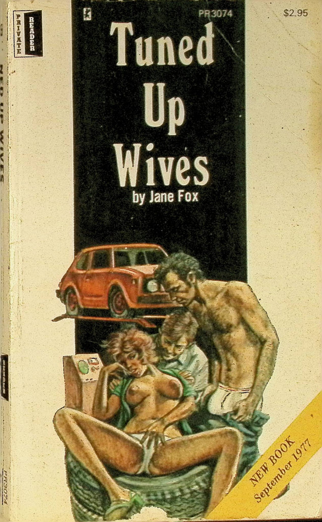 Tuned Up Wives by Jane Fox September 1977 PR3074  Greenleaf Classics Adult Paperback Novel 080625AMP
