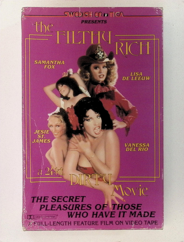 The Filth Richy Swedish Erotica Samantha Fox Lisa De Leeuw Vanessa Del Rio Jesie St James 80mins 1981 VHS 070826AMPVHS
