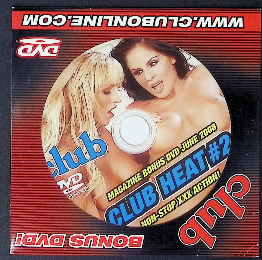 club Magazine Bonus DVD June 2008 Club Heat #2 Adult DVD 121725AKDVD-D32