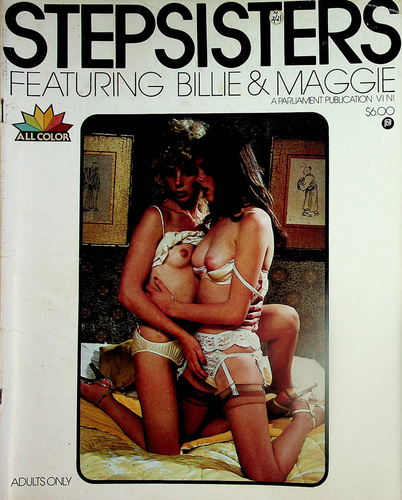 Stepsisters Lesbian Magazine  Featuring Billie & Maggie  vol.1 #1  1979 Parliament Publication      012424lm-p