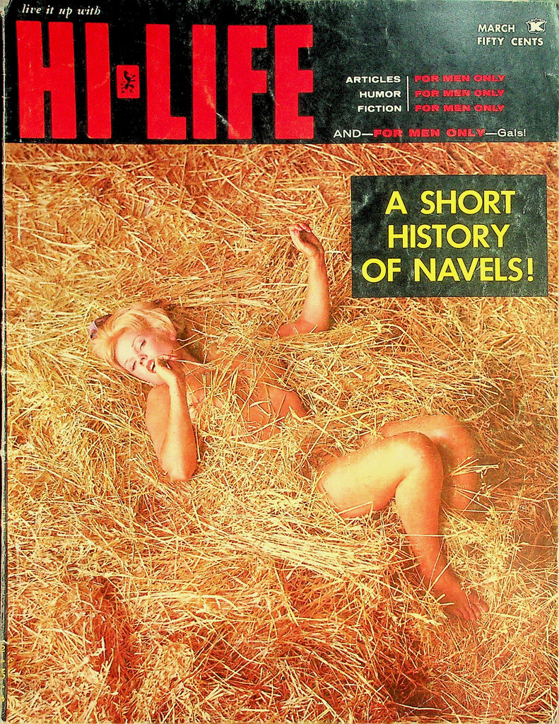 Hi-Life Magazine  A Short History Of Navels!  Eve Eden   March 1962    042726lmp
