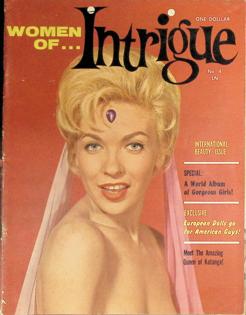 Women of Intrigue magazine No 4, 1960s International beauty issue 090426LLP
