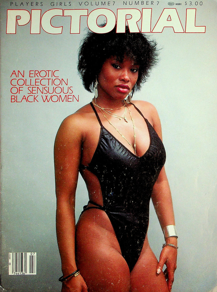 Players Girls Pictorial Magazine  Erotic Collection Of Sensuous Black Women - Andrea, Topaz & More! vol.7 #7  1987   032026lmp