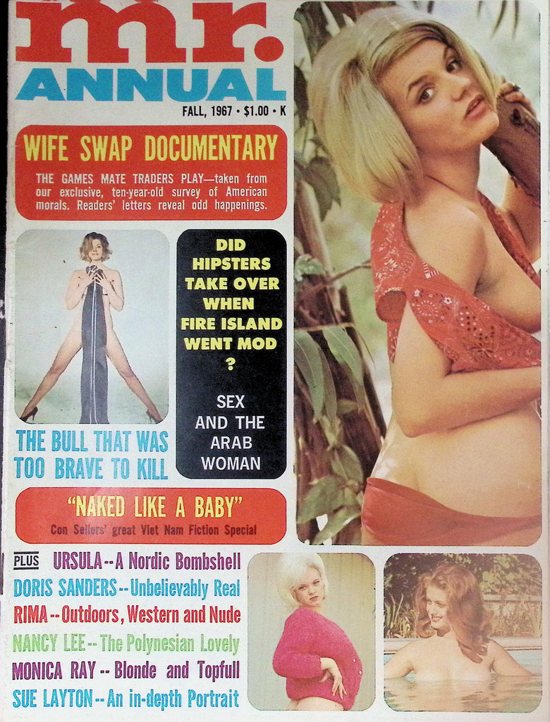 Mr. Annual Magazine Fall 1967 Wife Swap Documentary, Doris Sanders  100326LLP