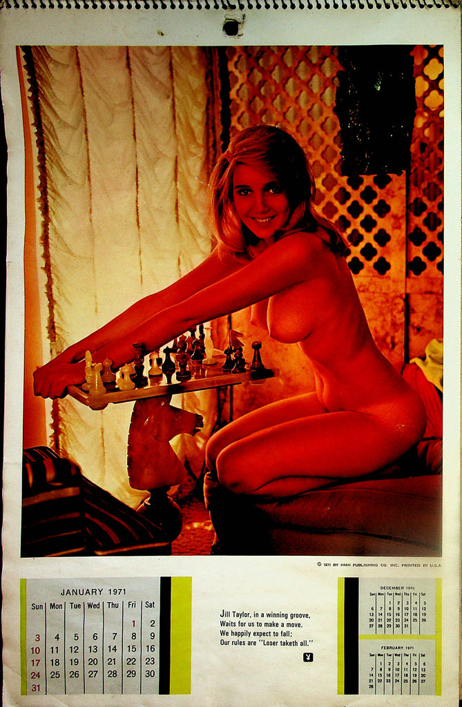 Playboy 1971 Wall Calendar    110424lm-p