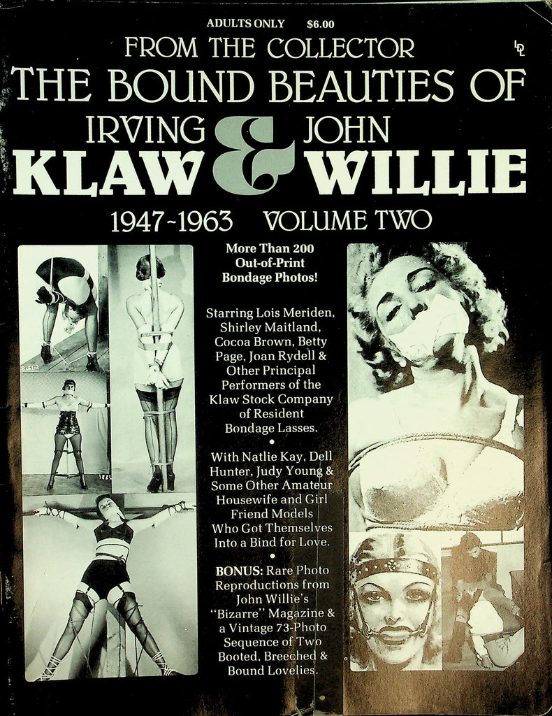 The Bound Beauties Of Irving Klaw & John Willie Magazine 1947-1963   Betty Page  Over 200 Photos vol.2 1977    102626lmp2-GSC