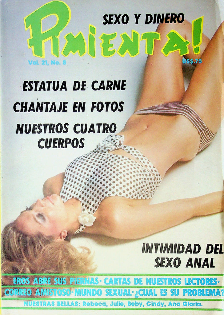 Pimienta! Spanish Magazine Ft. Rebeca & Julie Vol.21 No.8 091625RP-