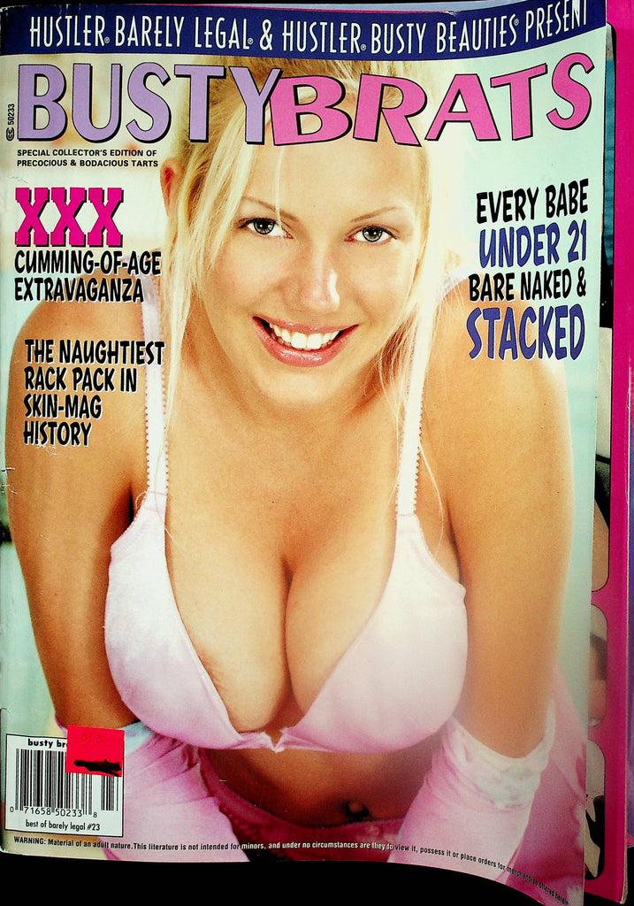 Hustler Busty Brats Magazine  Covergirl Darby - XXX Cumming Of Age  #23 2002   090925lm-p