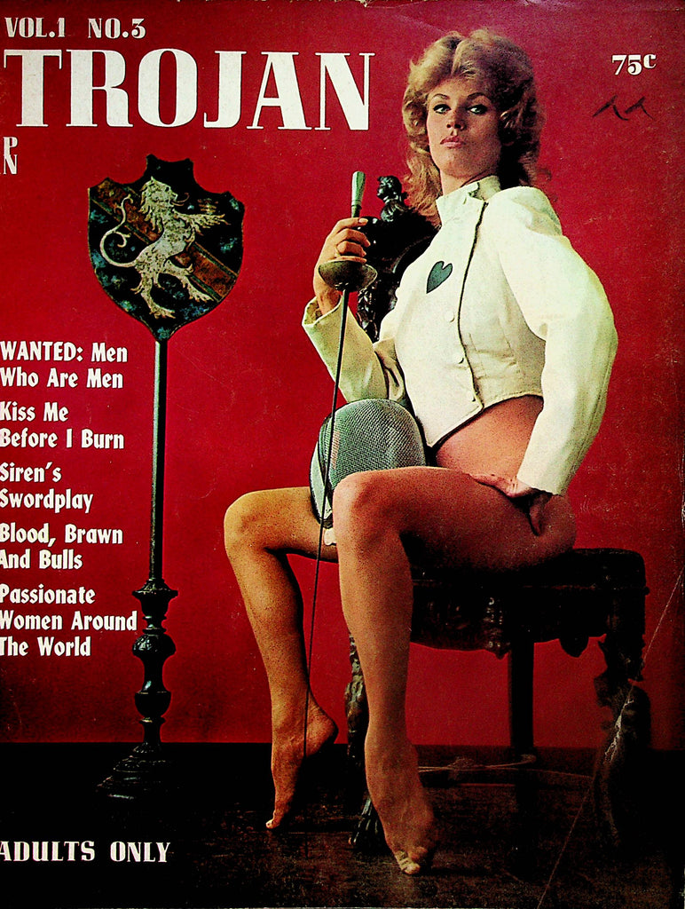 Trojan Magazine    Rebecca:  Siren's Swordplay  vol.1 #3  1962 060324lm-p