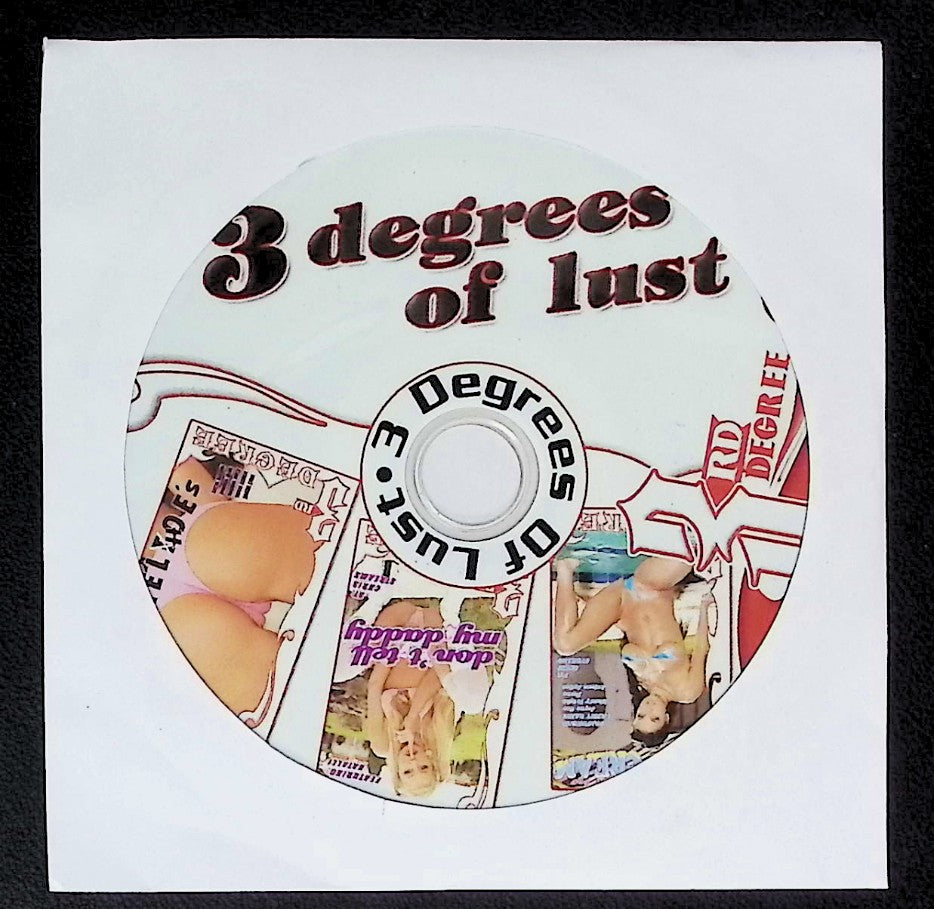 3 Degrees of Lust - Case/Cover Art Not Included - Adult DVD 3rd Degree - 082125AKDVD-B