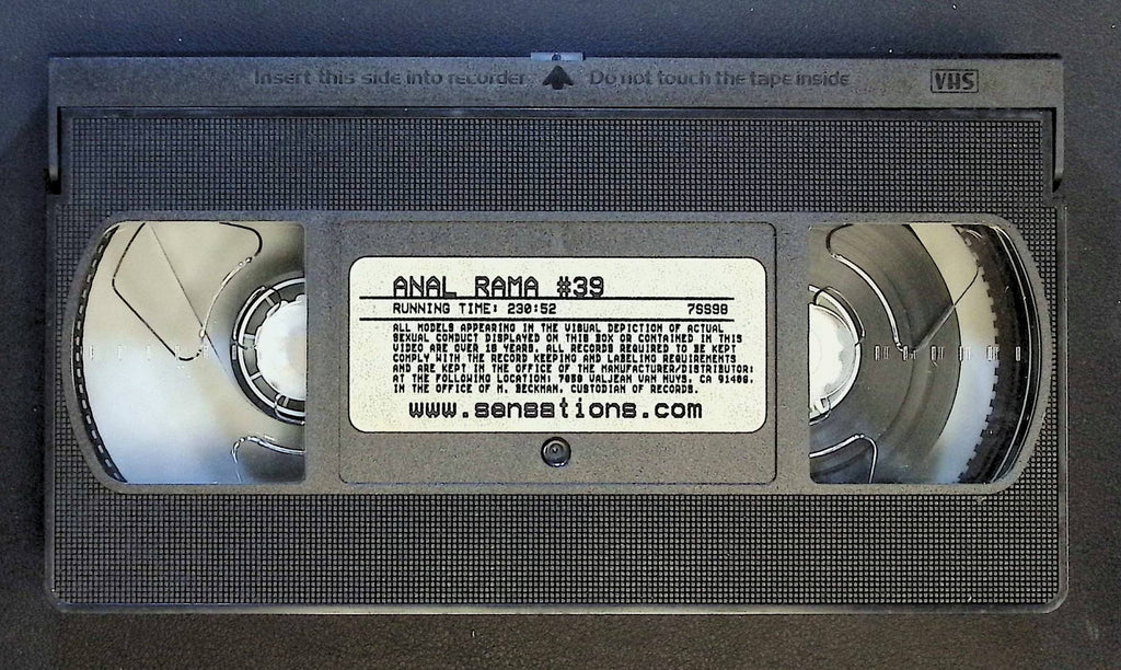 Anal Rama #39 Sensations VHS 011925DMVHS3