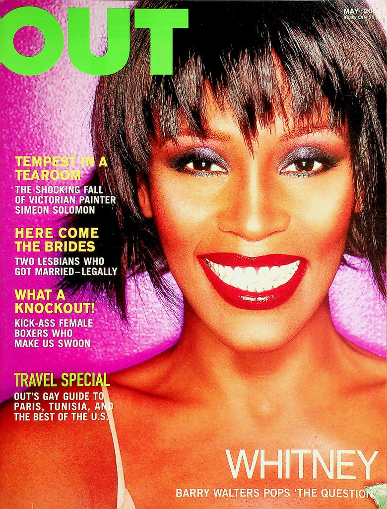 Out Gay & Lesbian Magazine  Whitney Houston / Here Come The Brides 2 Lesbians  May 2000     042426lmp