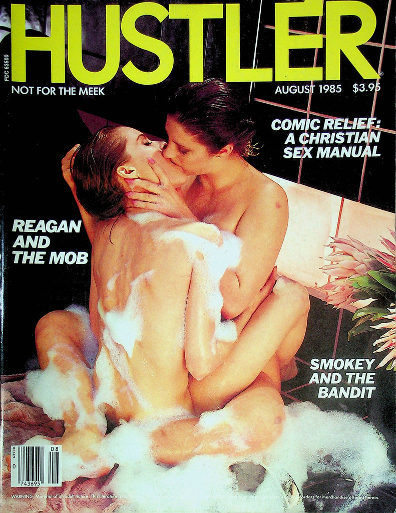 Hustler Magazine Reagan And The Mob August 1985 011025RP