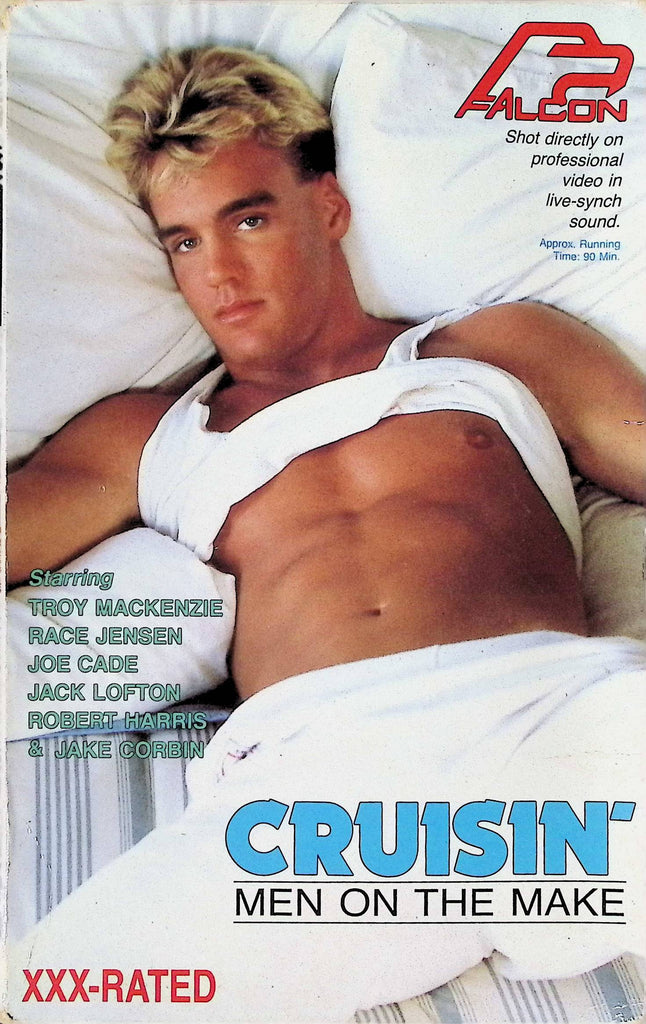 Cruisin' Men On The Make Falcon Studios Gay VHS 100824JKVHS2