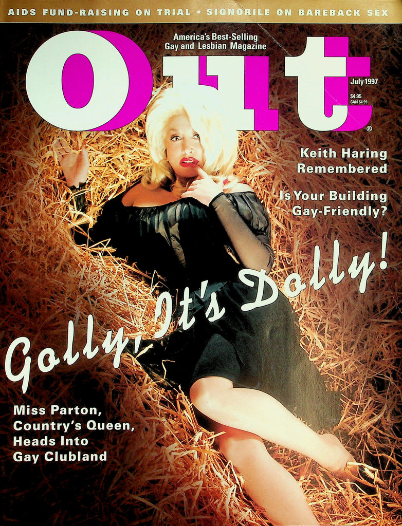 OUT LGBTQ+ Magazine Golly It's Dolly!  July 1997   042126lmp