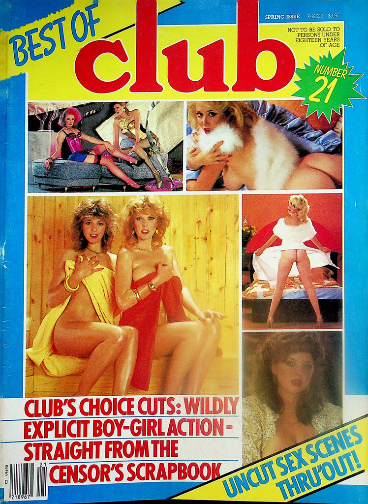 Best Of Club Magazine  Caroline, Louise, Hot & Horny #21  1982   Paul Raymond    022425lm-p