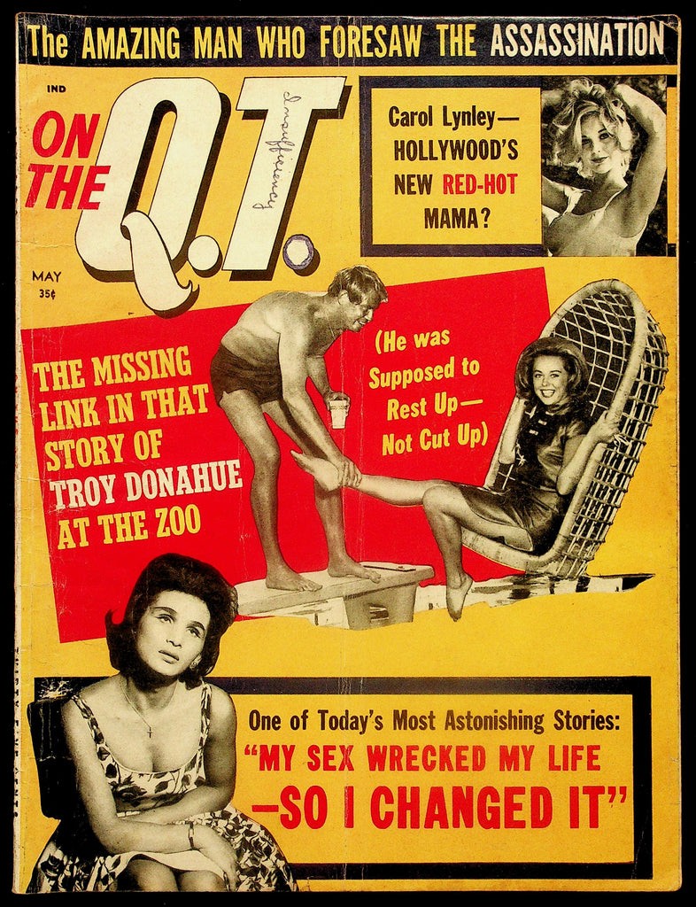 On The QT Adult Magazine V8, #1 May 1964 Carol Lynley Feature 083126hrp-16
