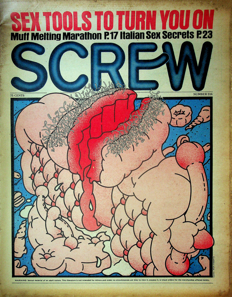 Screw Men's Newspaper Sex Tools To Turn You On No.316 March 24 1975 061224OSRP