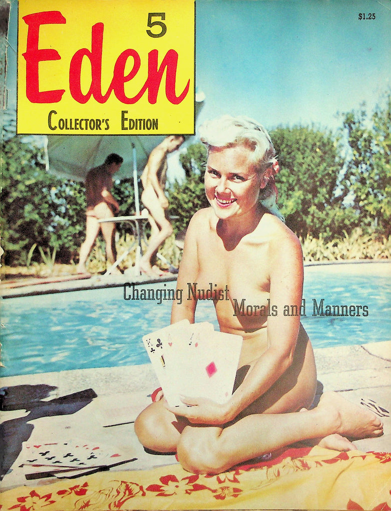 Eden Nudist Magazine  Covergirl Mary Anne Mason / Changing Nudist Morals and Manners #5 1961  Collector's Edition  070726lmp-GSC