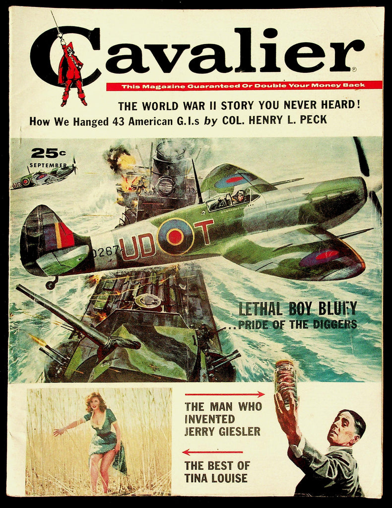 Cavalier Adult Magazine V10, #87 Sept. 1960 Lethal Boy Bluey 091026HRP-51