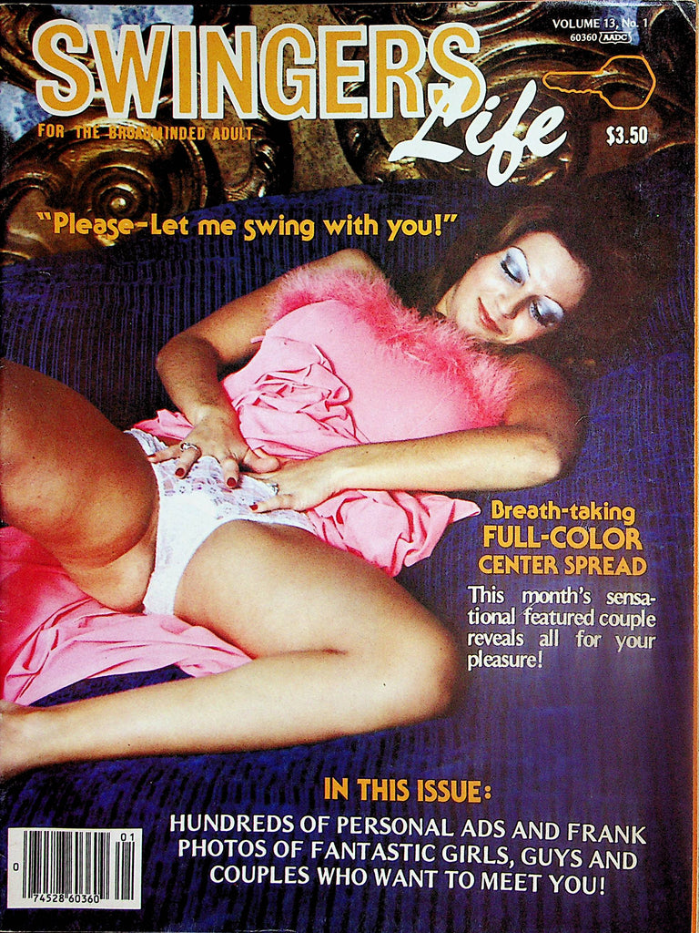 Swingers Life Contact Magazine  Centerfold Girl Joy  vol.13 #1  1979  021025lm-p2