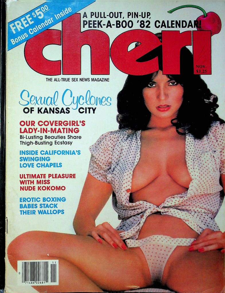 Cheri Magazine Sexual Cyclones November 1981 082923RP