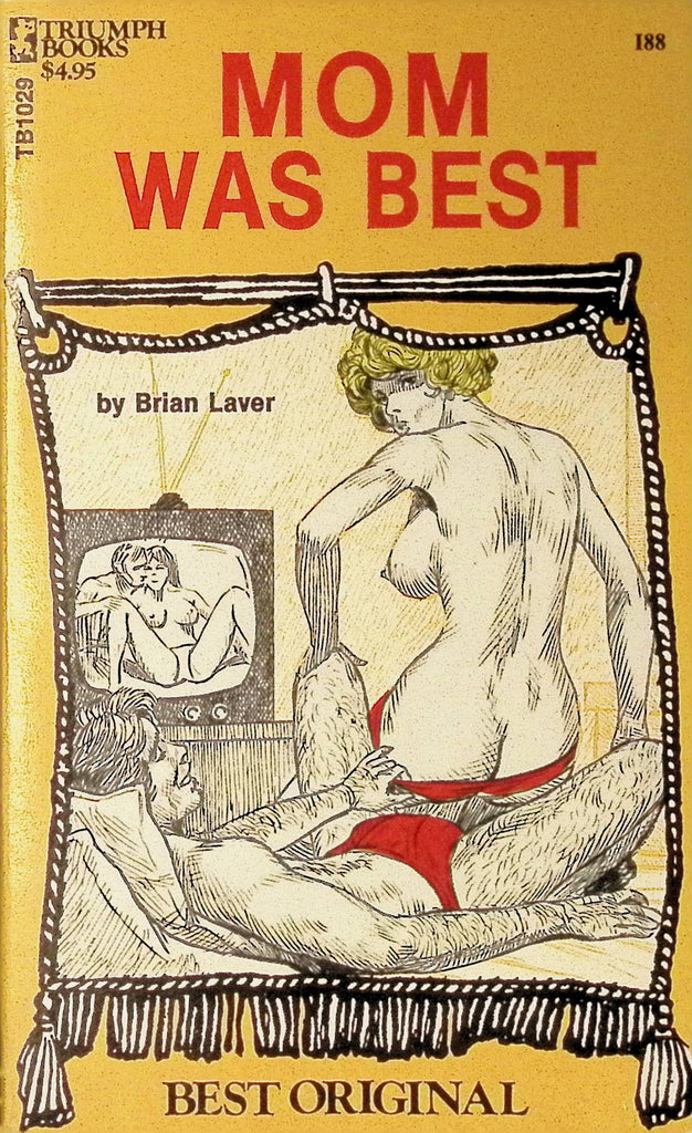 Mom Was Best by Brian Laver TB1029 1970s Best Original Greenleaf Classics Triumph Books Press Adult Paperback Novel 071625AMP