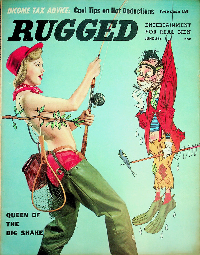Rugged Magazine  Jere Nelson A Girl After A Man's Heart  June 1957   062826lmp-GSC