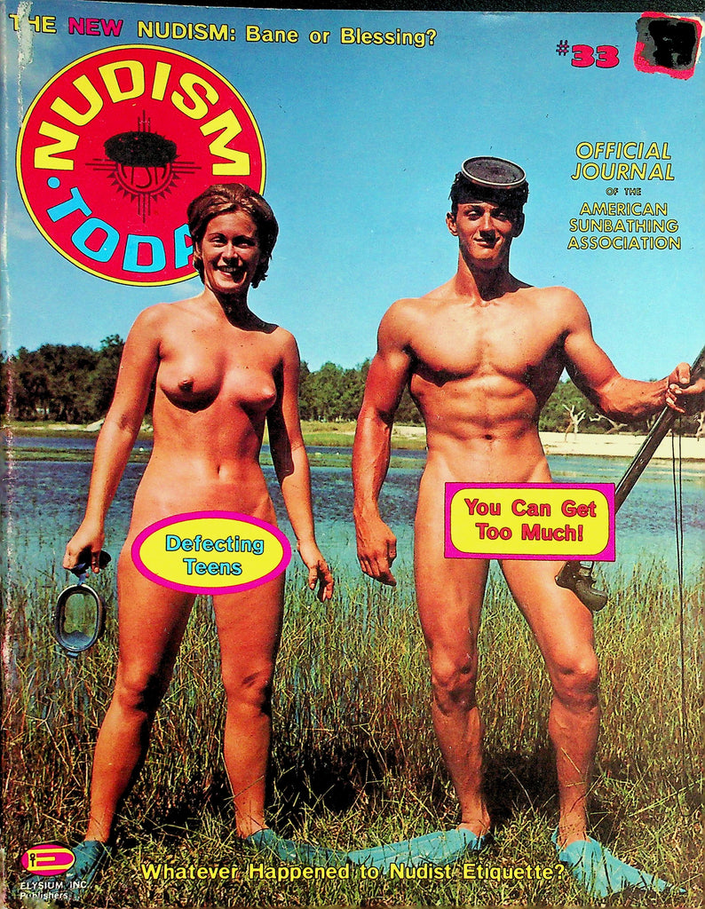 Nudism Today Magazine  The New Nudism: Bane Or Blessing? #33  1969   Elysium Publishing    080926lmp-GSC