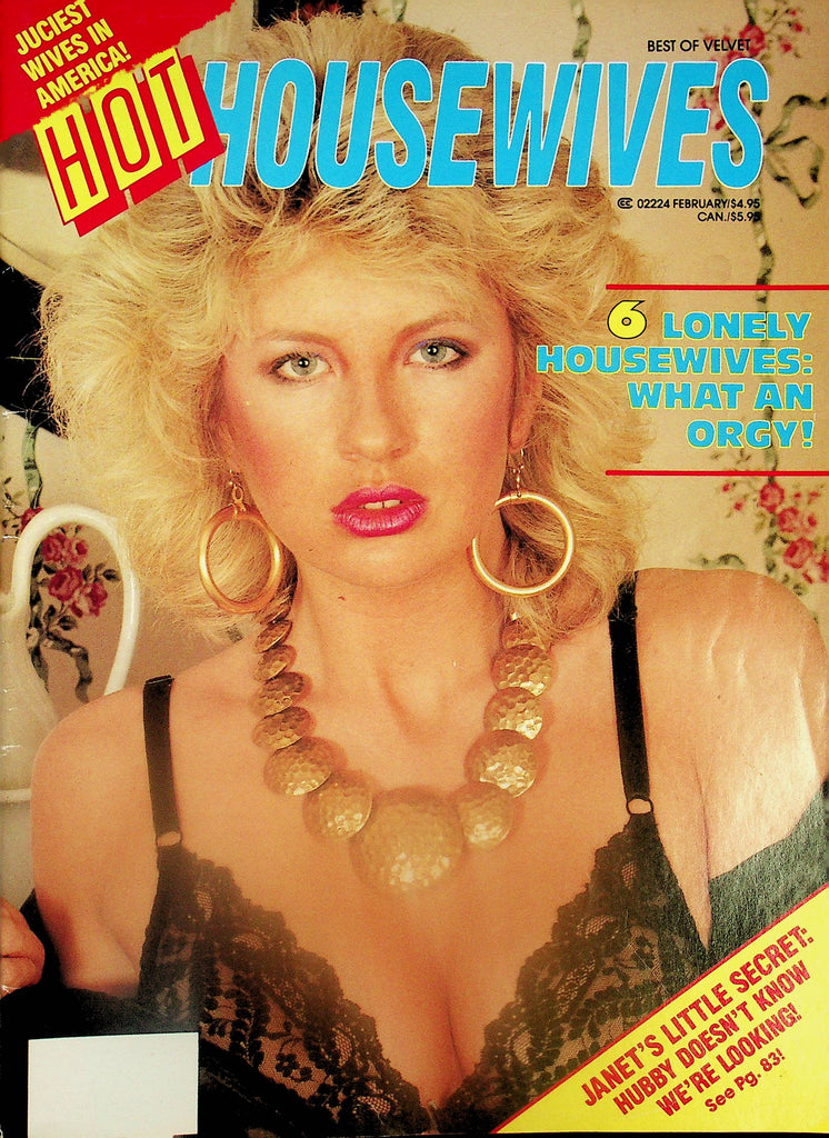 Hot Housewives Magazine Lonely Housewives: What An Orgy!  February 1990    060725lm-p
