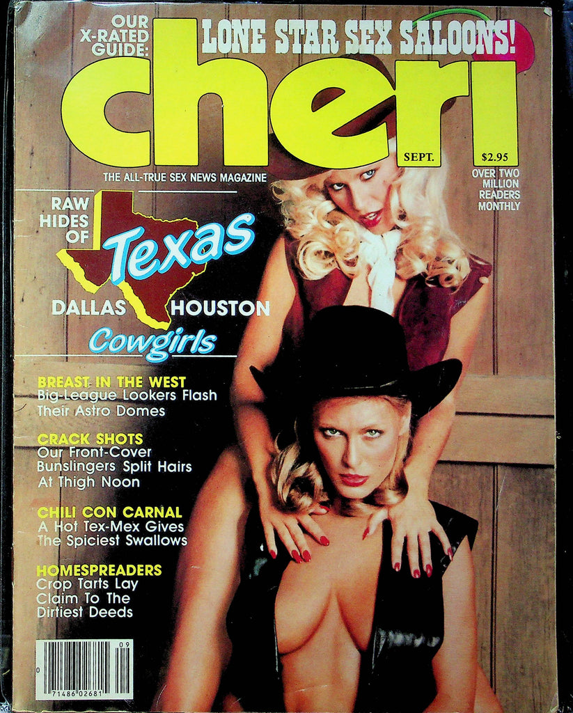Cheri Magazine Raw Hides Of Texas Girls September 1982 061323RP