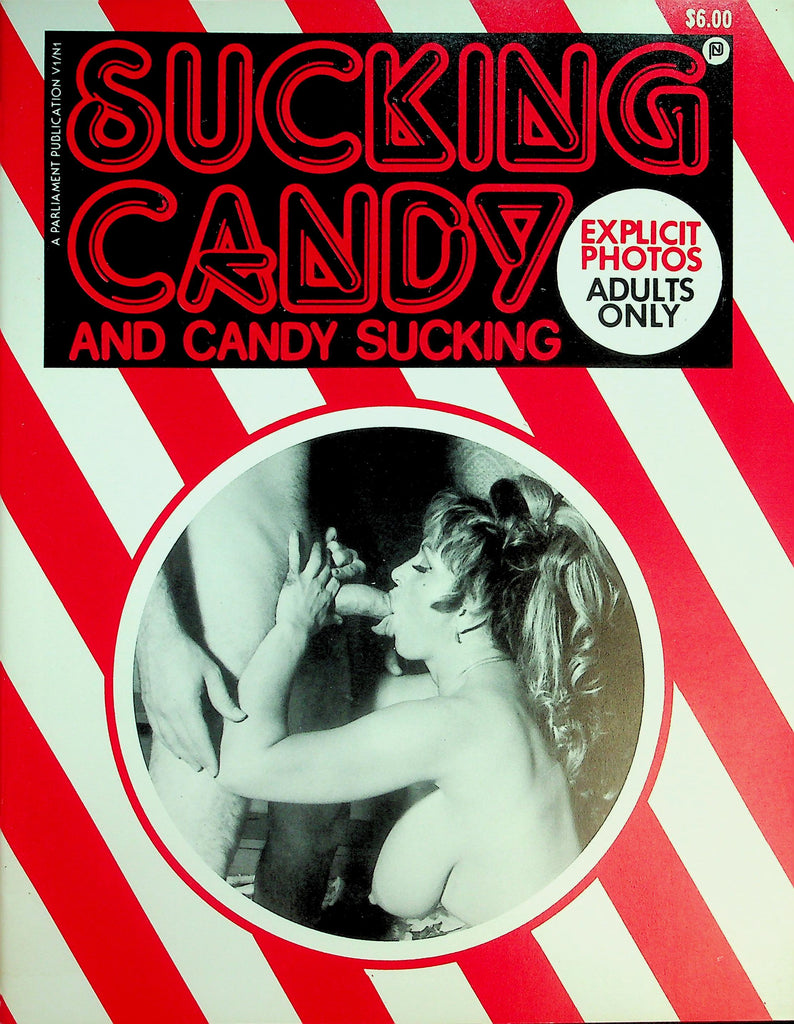 Sucking Candy And Candy Sucking Magazine  Candy Samples  vol.1 #1  1981 Parliament  071526lmp-GSC