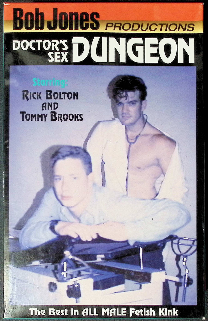 Doctor's Sex Dungeon Bob Jones Productions Gay VHS 1995 102424JKVHS2