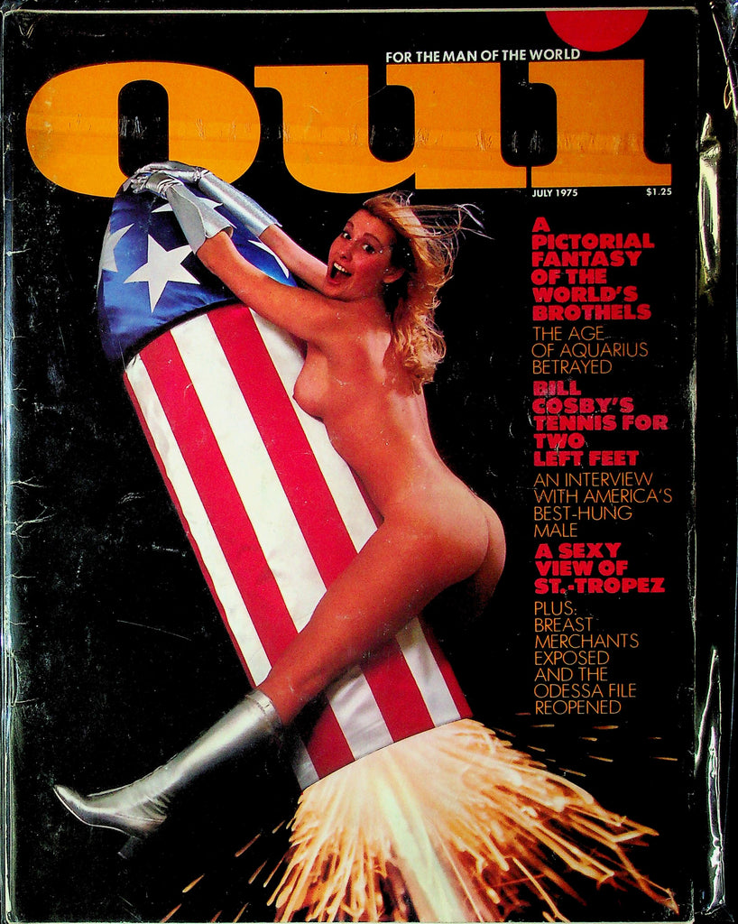 OUI Men's Magazine A Sexy View Of St. Tropez July 1975 050625RP2