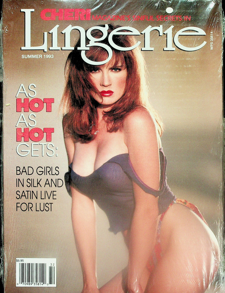 Cheri Lingerie Magazine  Bad Girls In Silk And Satin  Summer 1993   New   111325lm-p