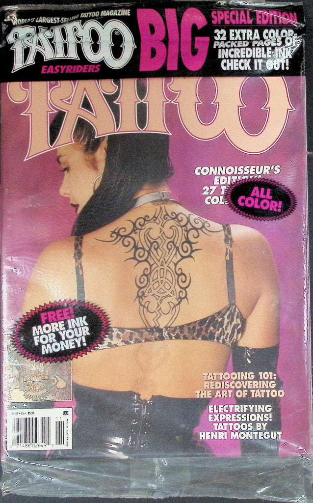 Tattoo Magazine Connoisseur's Edition 1980s New Sealed 090726LLP