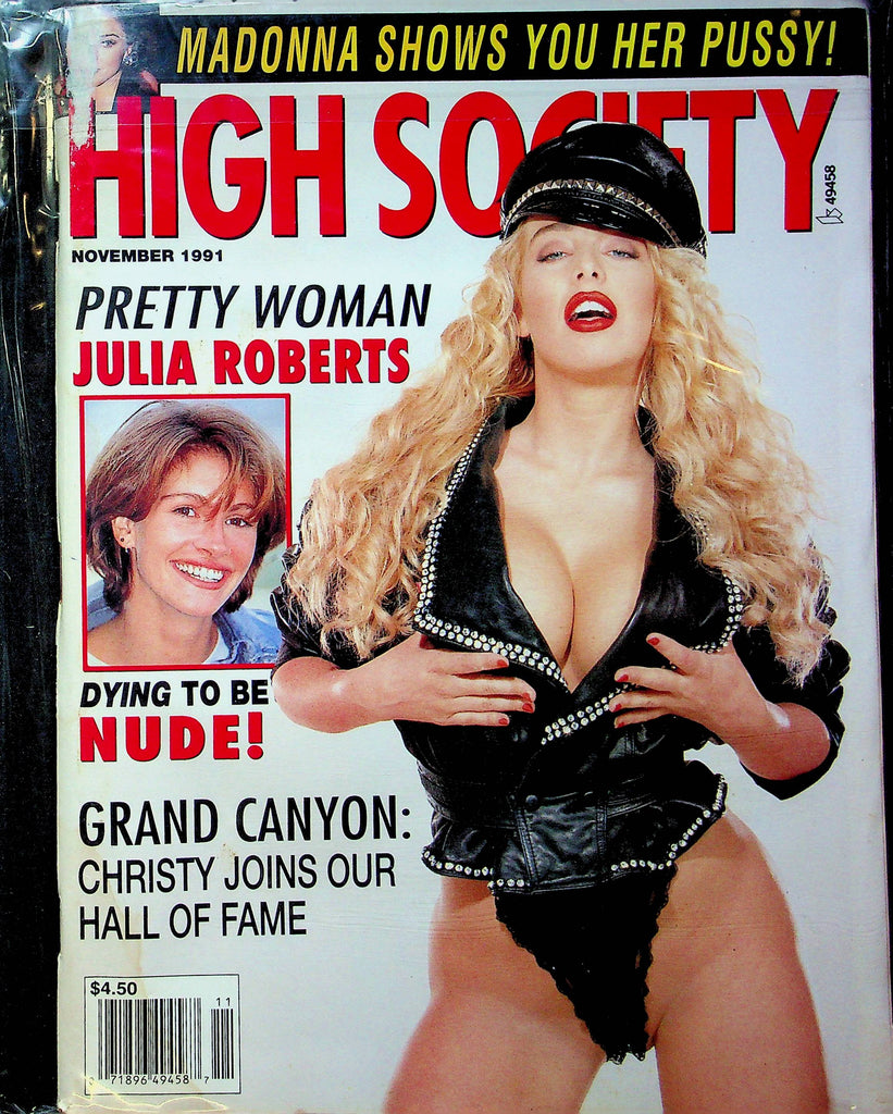 High Society Magazine Grand Canyon November 1991 091223RP