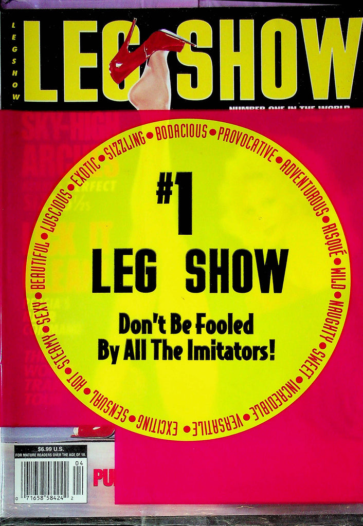 Leg Show Magazine Shanon & Kerri April 2000 SEALED 010325RP