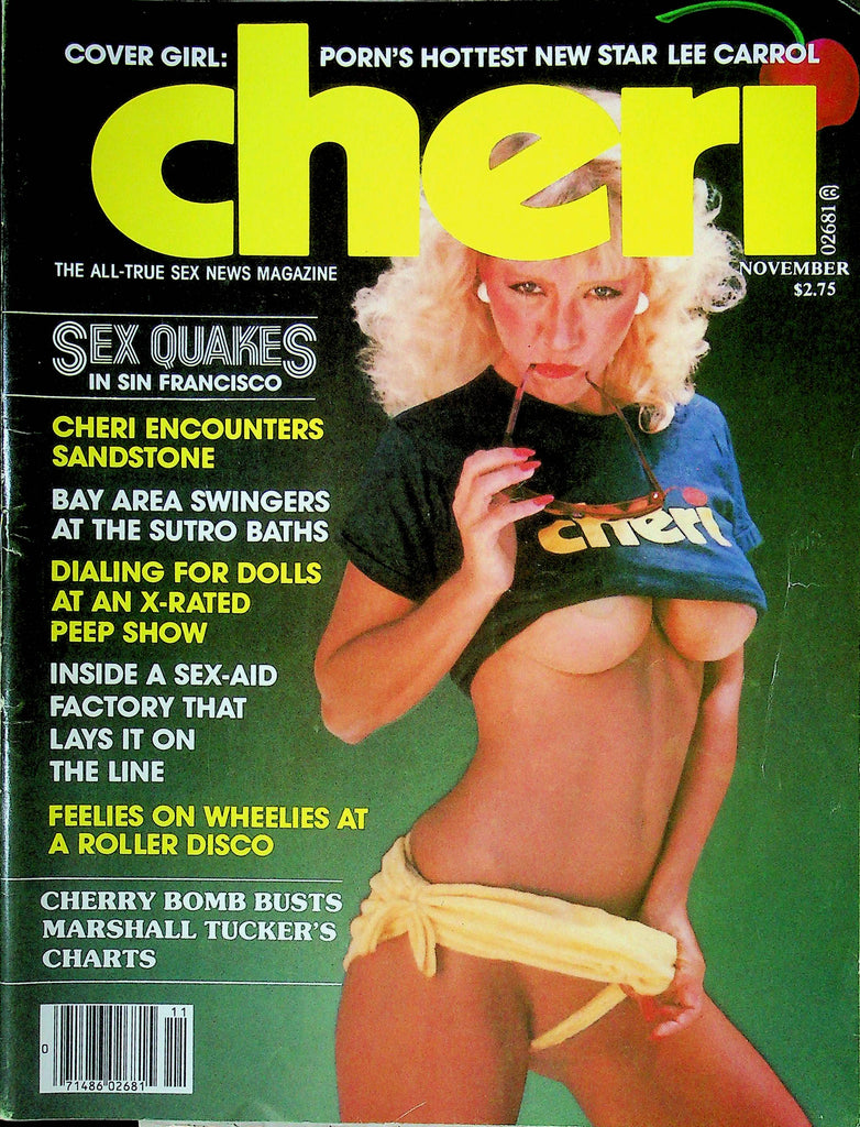 Cheri Magazine Bay Area Swingers November 1980 W/centerfold 112724RP