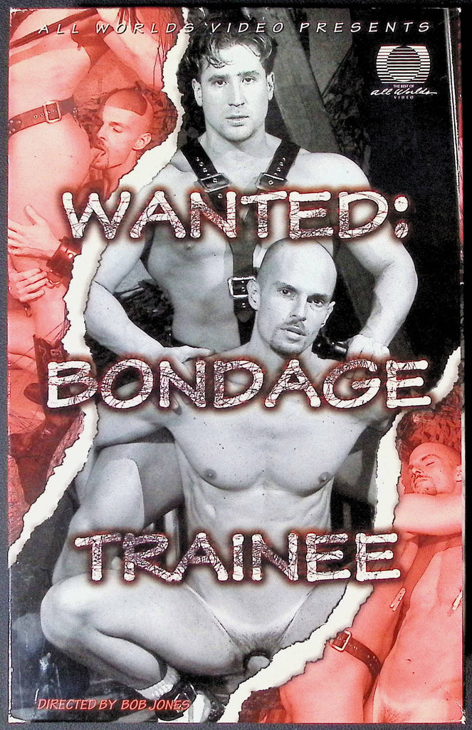 Wanted: Bondage Trainee All Worlds Video Gay VHS 1997 100724JKVHS