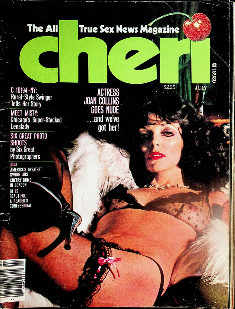 Cheri Magazine  Joan Collins Goes Nude   July 1978     112924lm-p