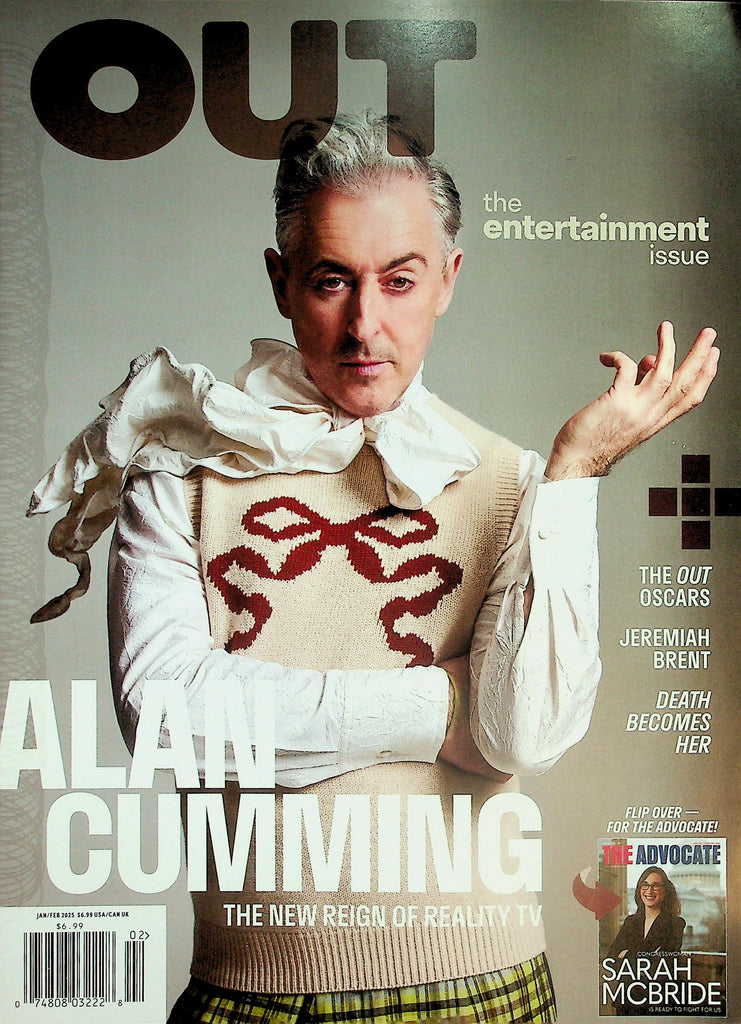 OUT LGBTQ+ Magazine The Entertainment Issue - Alan Cumming  January 2025   042126lmp