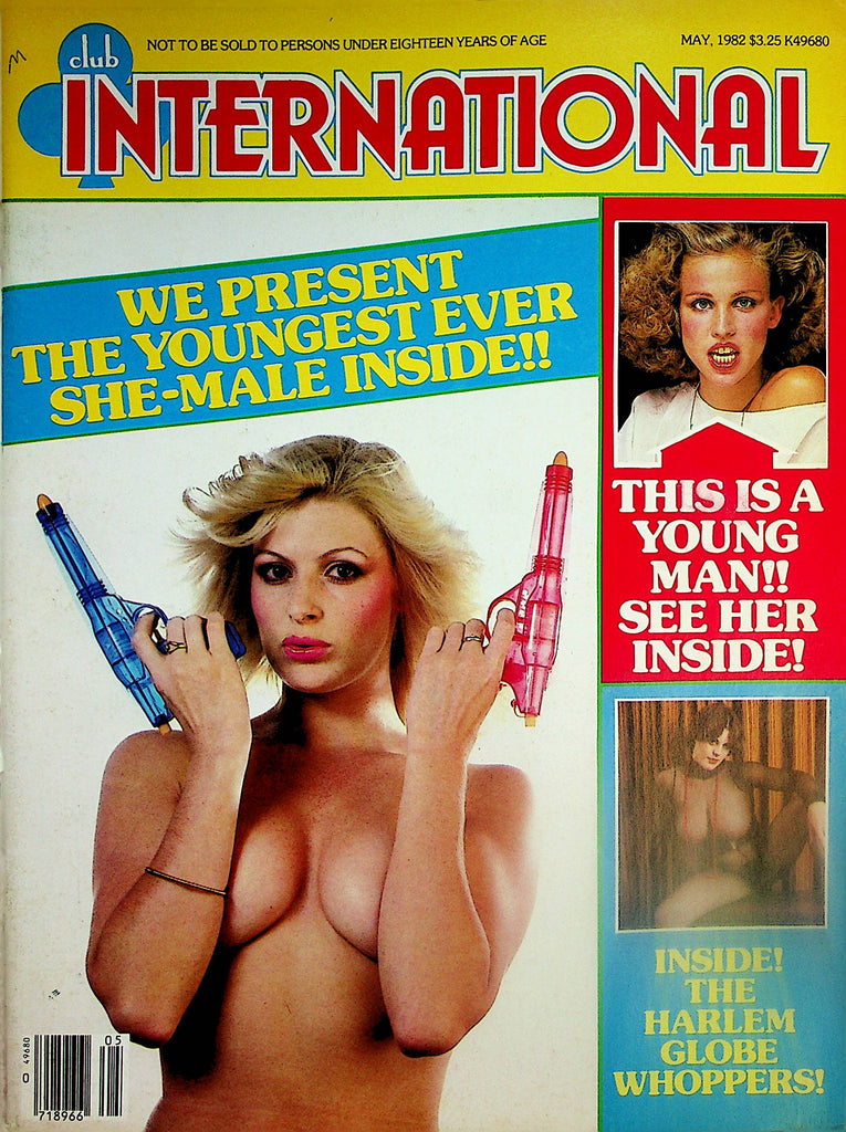Club International Magazine  She-Male / Harlem Globe Whoppers  May 1982  020624lm-p3