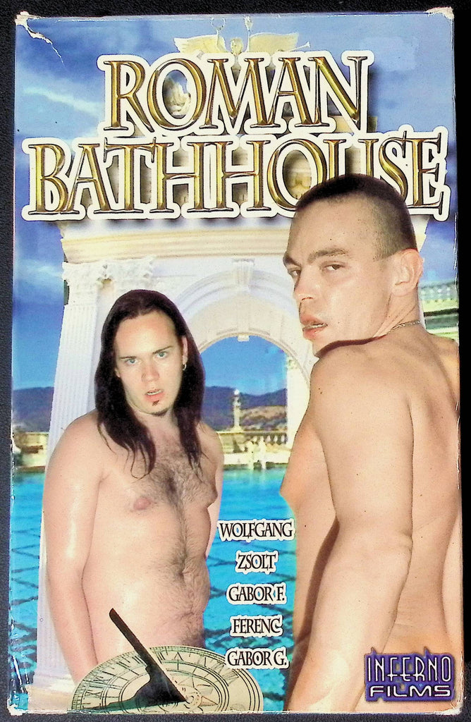 Roman Bathhouse Inferno Films Gay VHS 2002 101824JKVHS5