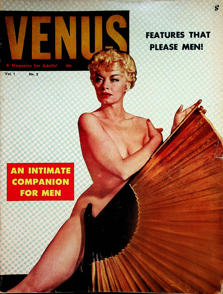 Venus Magazine  The Goddess Of Love / Bare Breasted Beauty  vol.1 #2  1958   052824lm-p2
